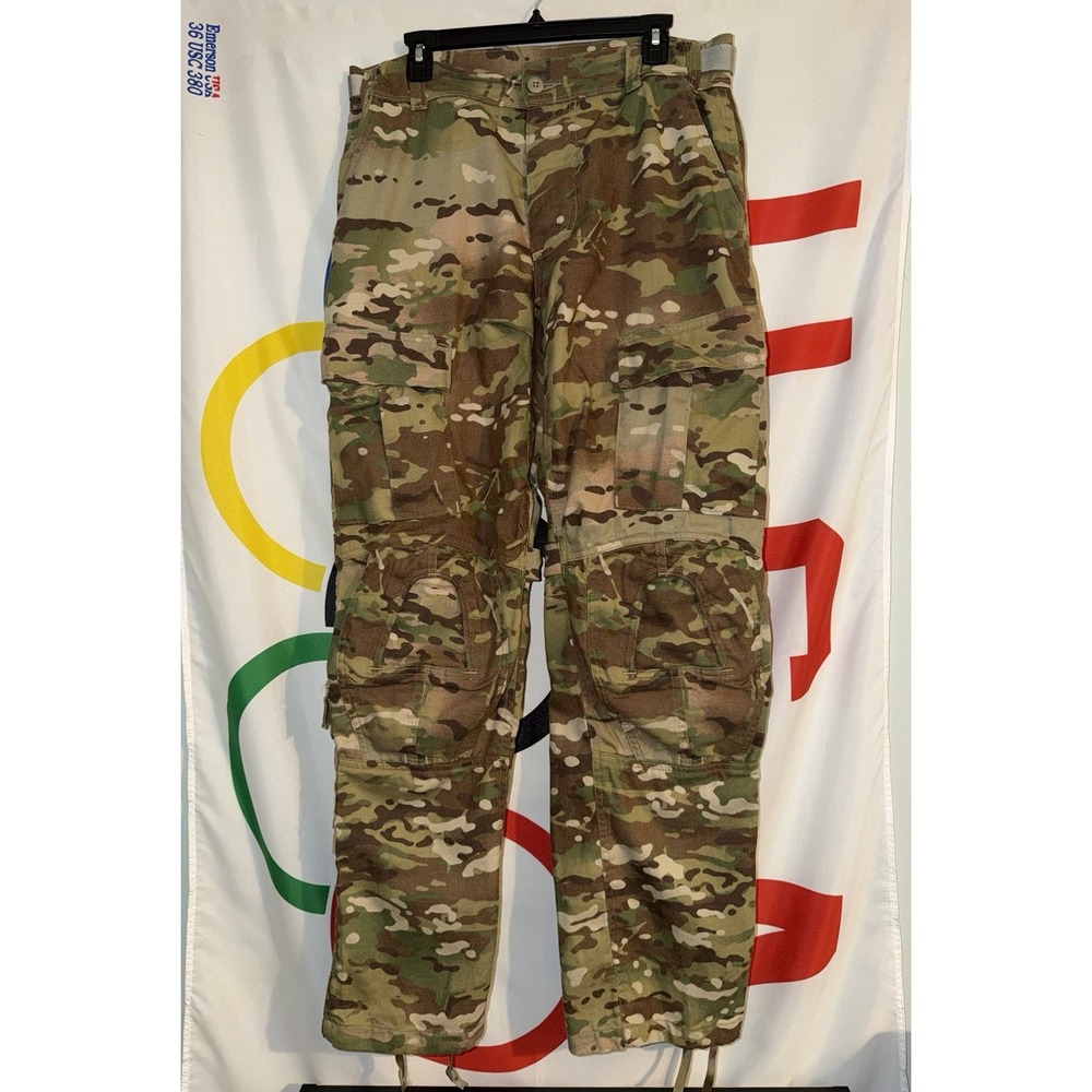 USGI Army Combat Pants Medium Long Multicam W/ Crye Knee Pads